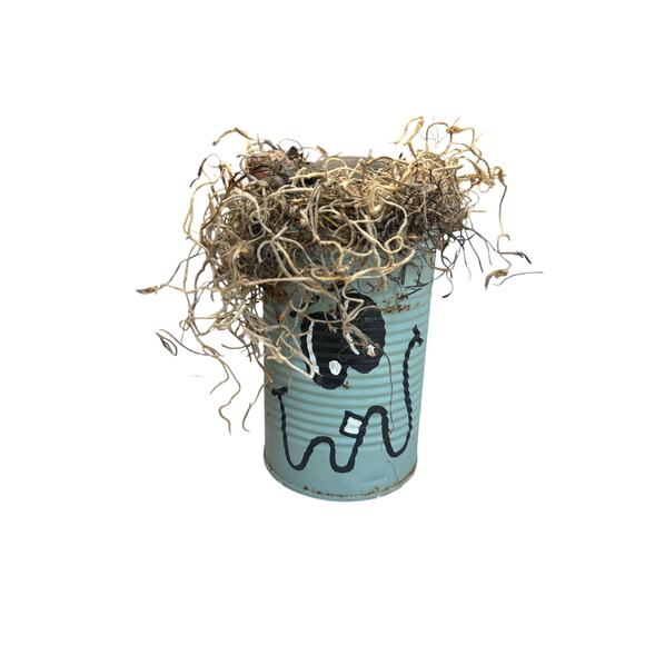 Pumpkin Themed Repurposed Soup‎ Cans Halloween - Picture 2 of 5